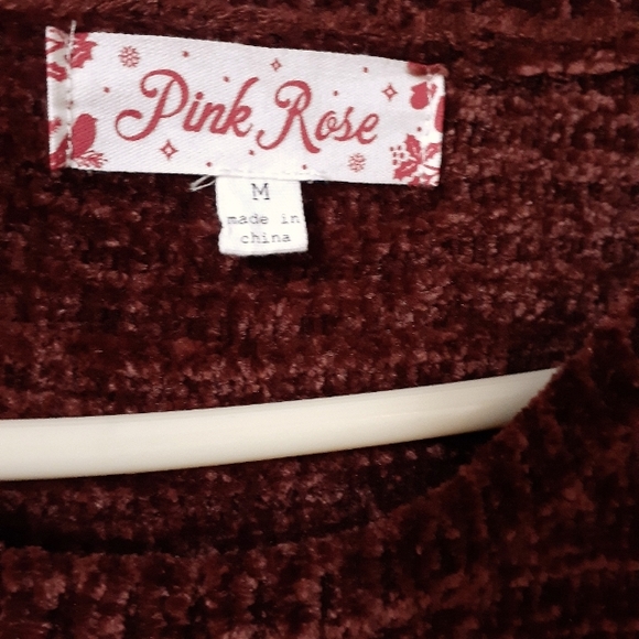 PINK ROSE  Size M  LS Russ Color - Picture 2 of 6